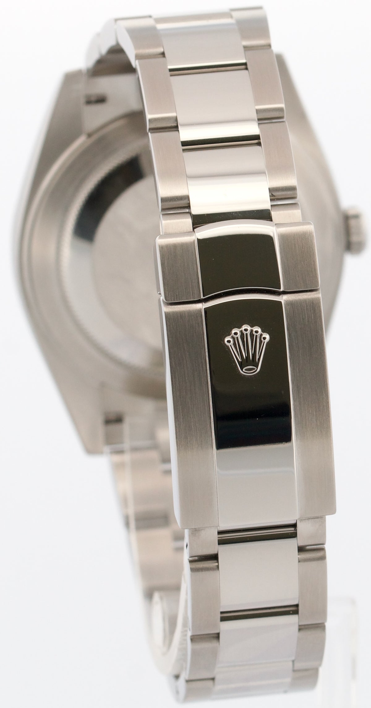 Rolex Datejust 41 126334 Blue 18k Gold Fluted Stainless Steel Oyster 41mm Watch