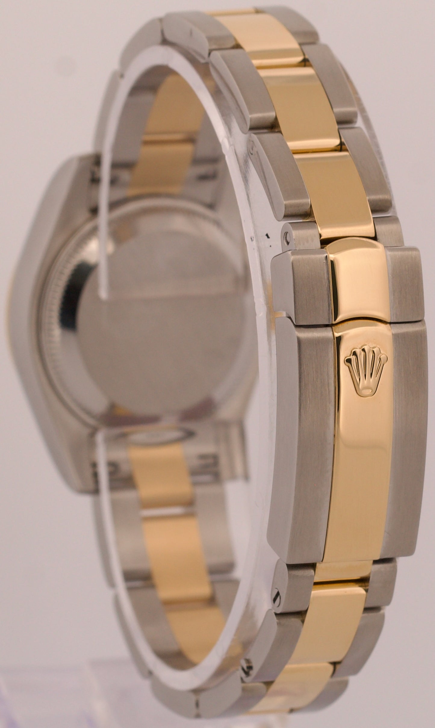 2007 PAPERS Ladies Rolex DateJust CHAMPAGNE JUBILEE DIAMOND 26mm 18K 179163 BOX