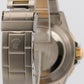 1988 Rolex Submariner Date 16613 Blue Two-Tone 18K Yellow Gold Steel 40mm Watch