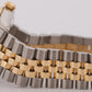 1986 Rolex Oyster Perpetual 34mm Two-Tone SILVER Gold Steel Fluted JUBILEE 1005