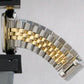 1986 Rolex Oyster Perpetual 34mm Two-Tone SILVER Gold Steel Fluted JUBILEE 1005