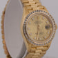 Ladies Rolex DateJust President CHAMPAGNE DIAMOND 18K Yellow Gold 26mm 69178