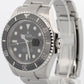 2021 Rolex Sea-Dweller Red 126600 Black Stainless Steel 43mm Watch Box Papers