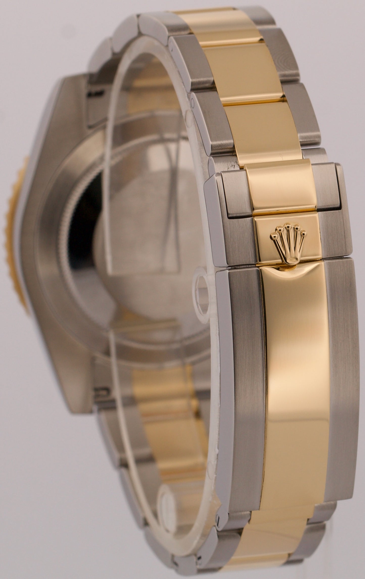 2012 PAPERS Rolex Submariner Date FLAT BLUE 18K Gold Ceramic 40mm 116613 LB BOX