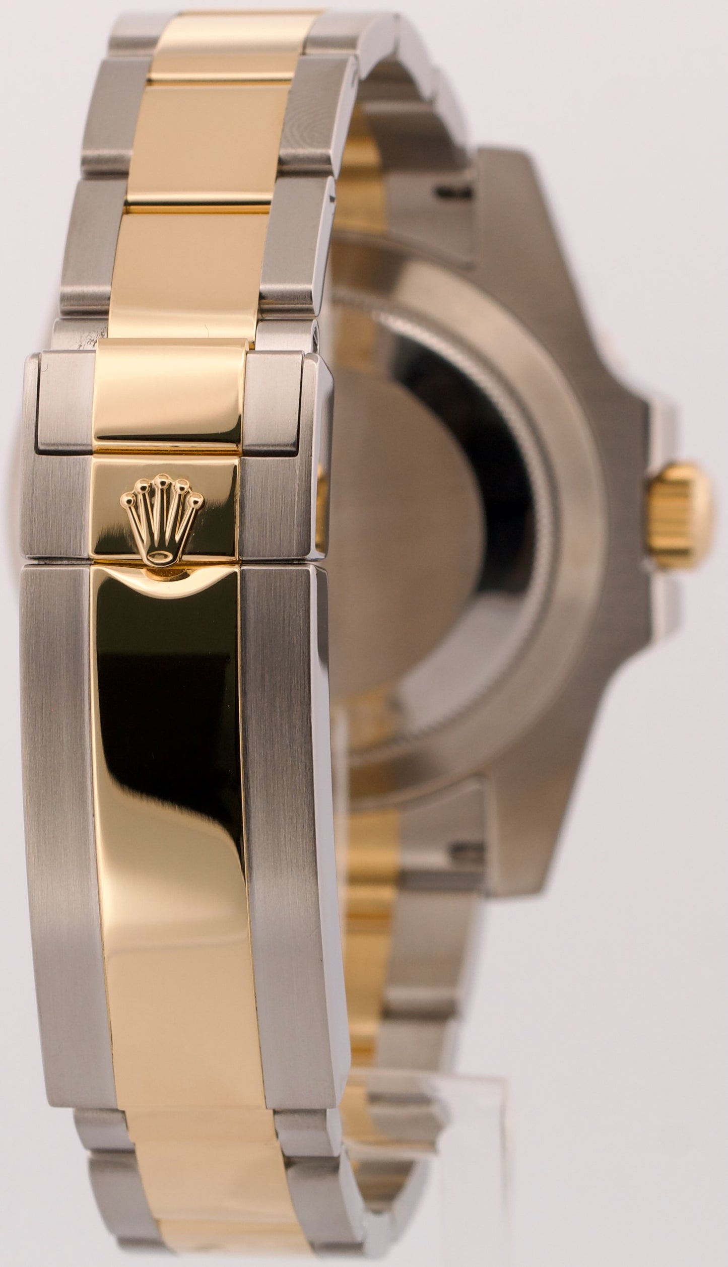 2012 PAPERS Rolex Submariner Date FLAT BLUE 18K Gold Ceramic 40mm 116613 LB BOX