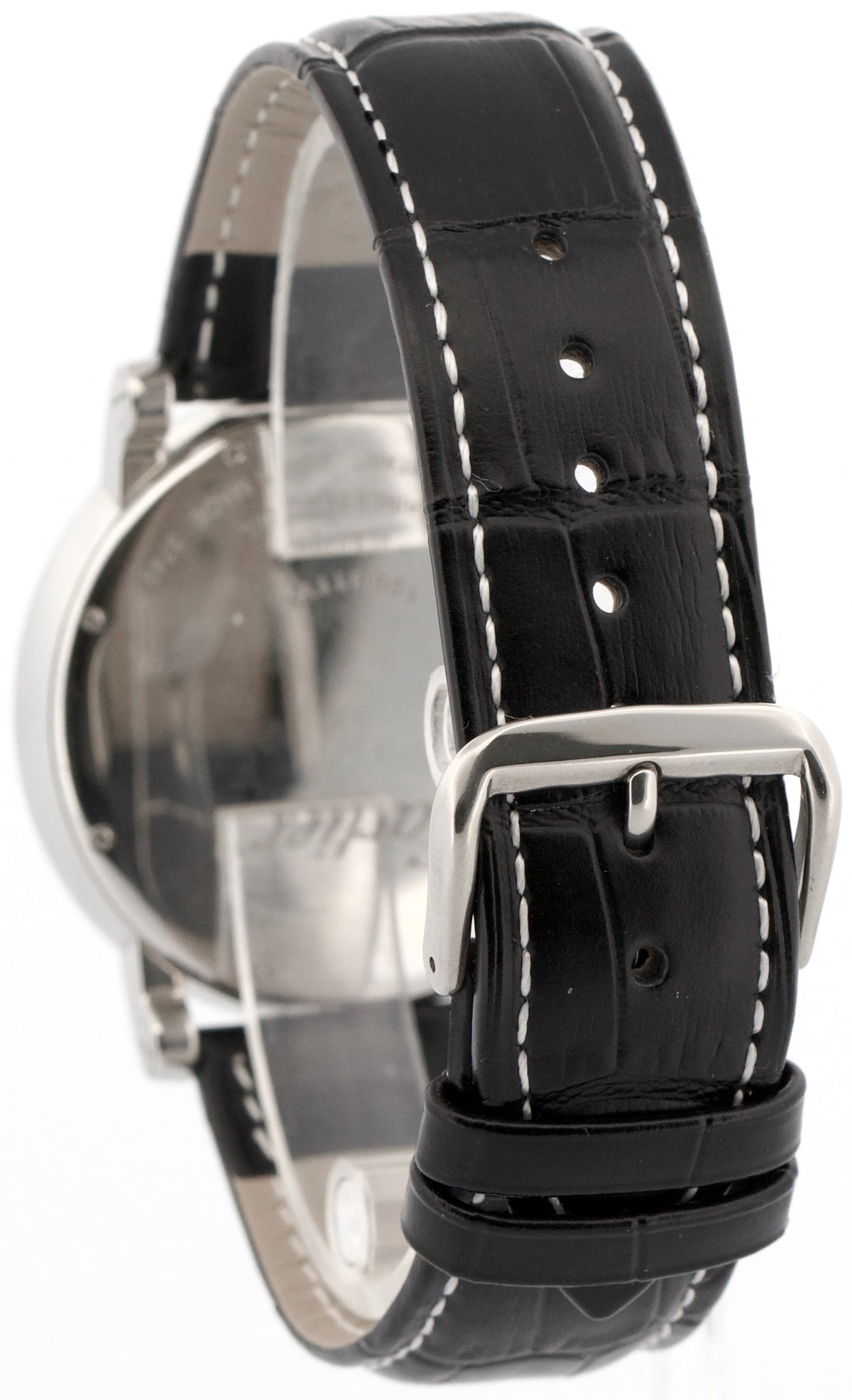 Cartier Rotonde 3749 W1556369 Calendar Aperture Power Reserve Steel 40mm Manual