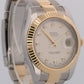 Rolex Datejust II FACTORY IVORY DIAMOND 18K Gold Steel OYSTER 41mm 116333 Watch