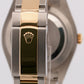 Rolex Datejust II FACTORY IVORY DIAMOND 18K Gold Steel OYSTER 41mm 116333 Watch