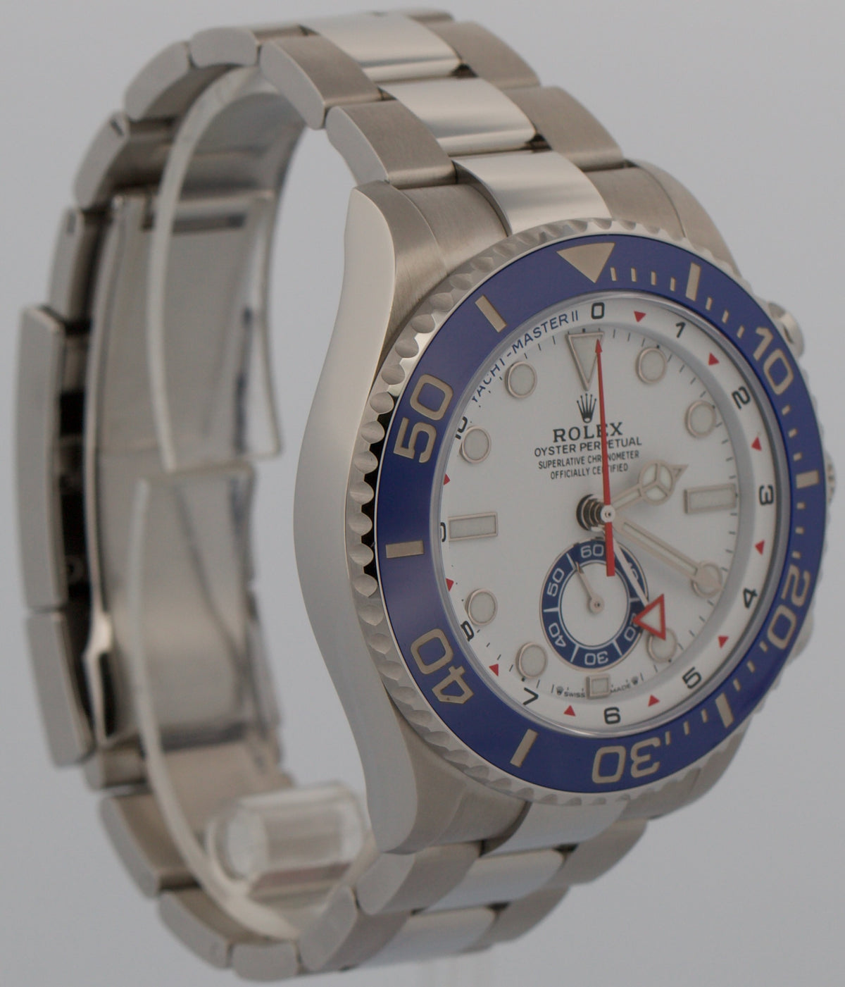 New Sept 2026 Rolex Yacht-Master II 126680 White Steel 44mm Watch Box Papers