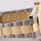 Rolex Datejust II FACTORY IVORY DIAMOND 18K Gold Steel OYSTER 41mm 116333 Watch