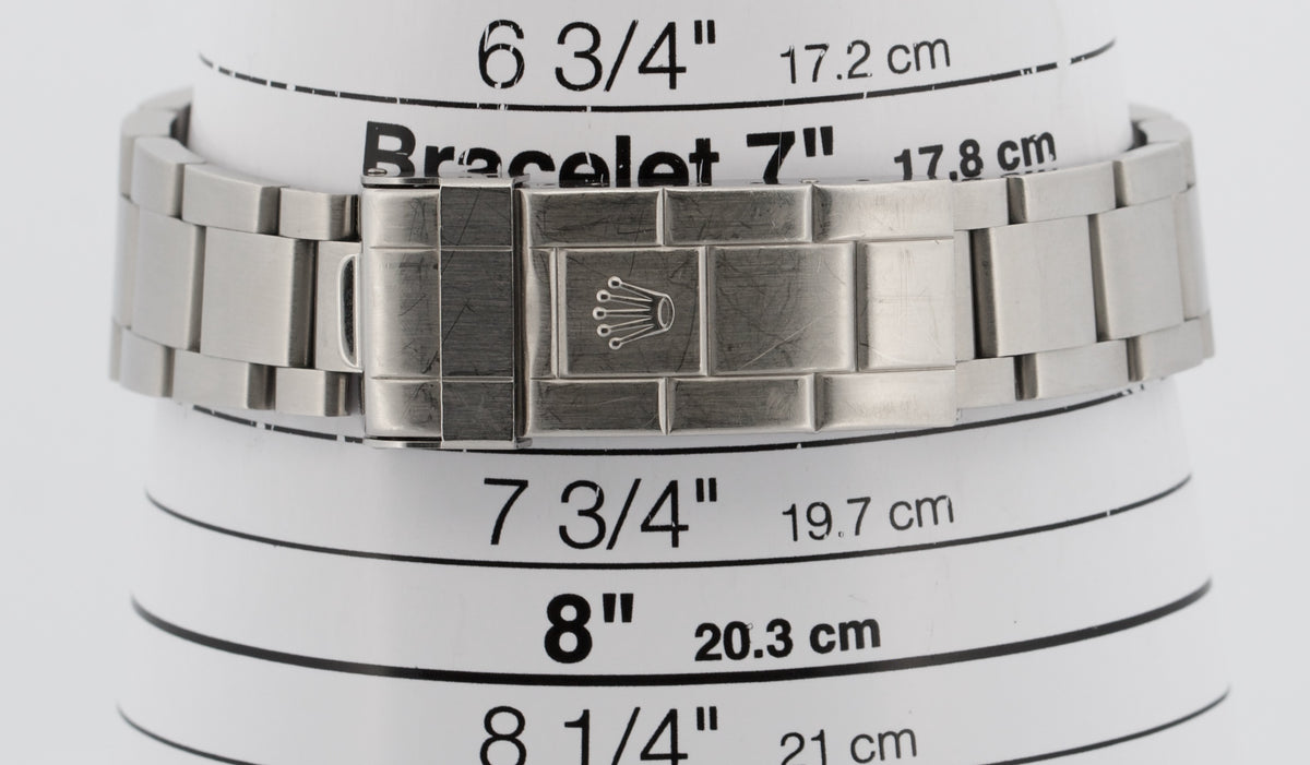 Unpolished 2010 Rolex Submariner 16610 Black Rehaut No-Holes 40mm Box Papers