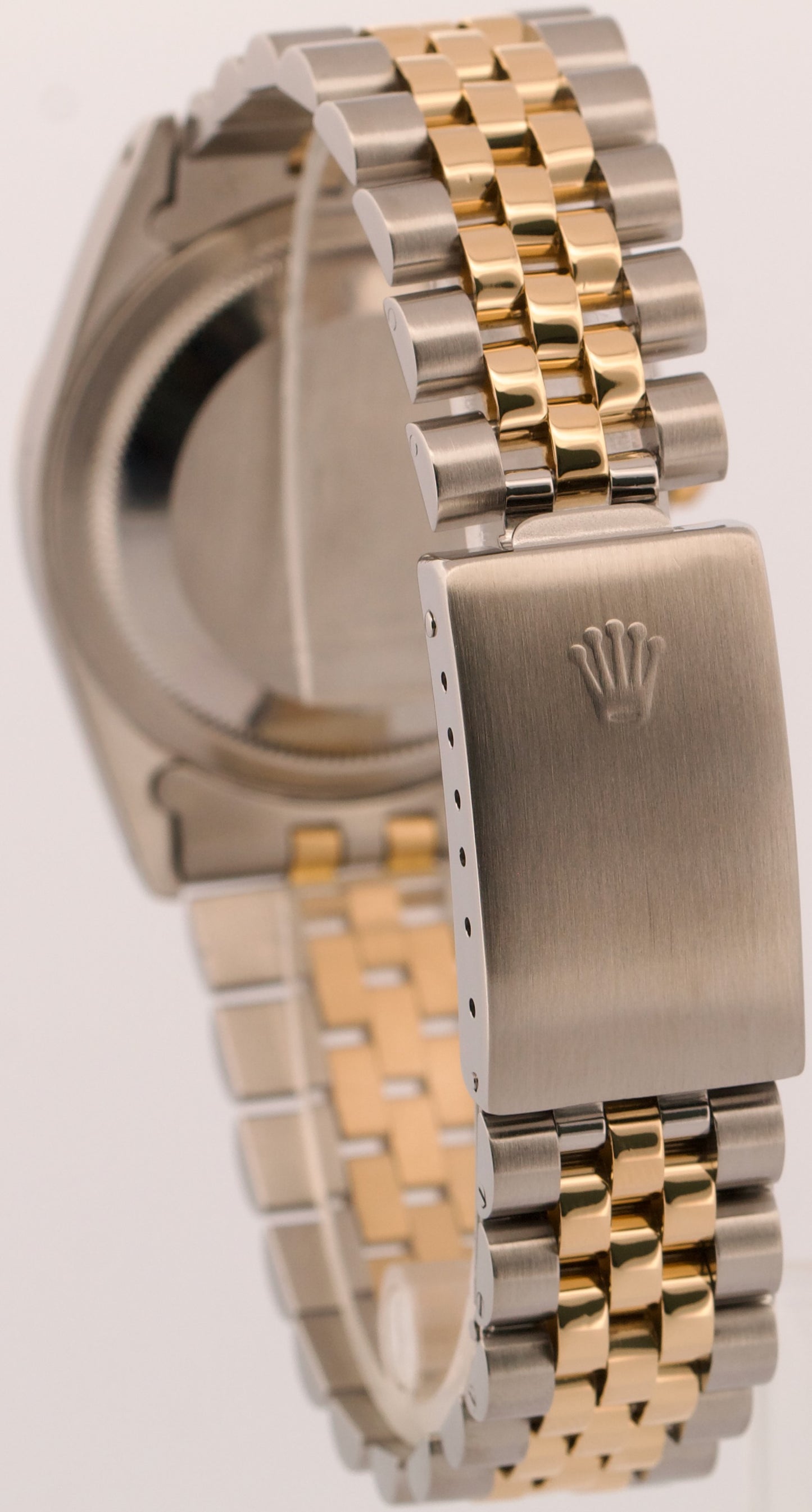 Ladies Rolex DateJust 26mm CHAMPAGNE DIAMOND 18K Gold Steel JUBILEE 69173