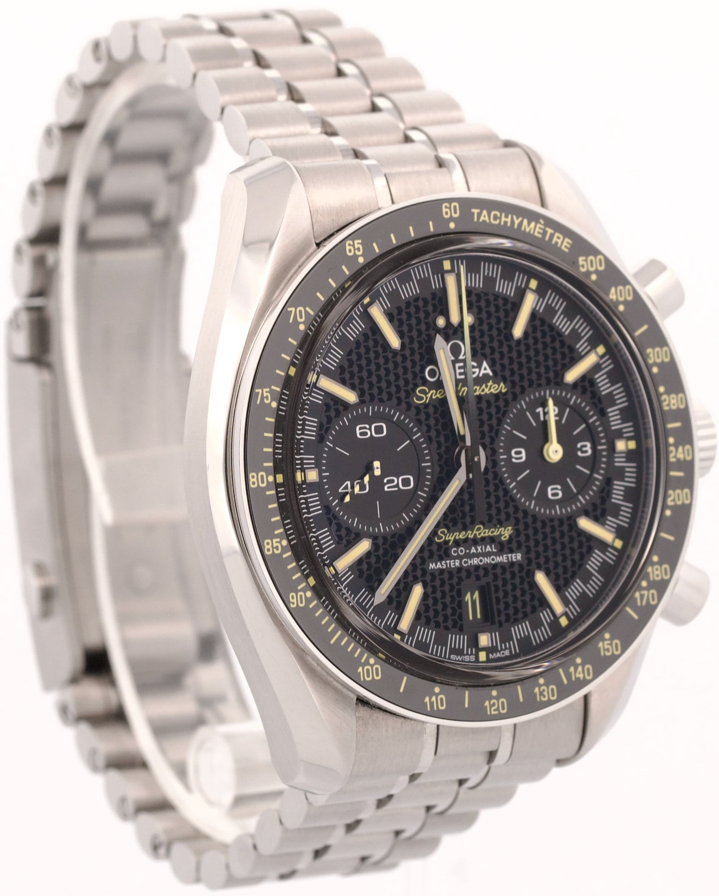 2025 PAPERS Omega Speedmaster SUPER RACING Steel 44.25mm 329.30.44.51.01.003 BOX