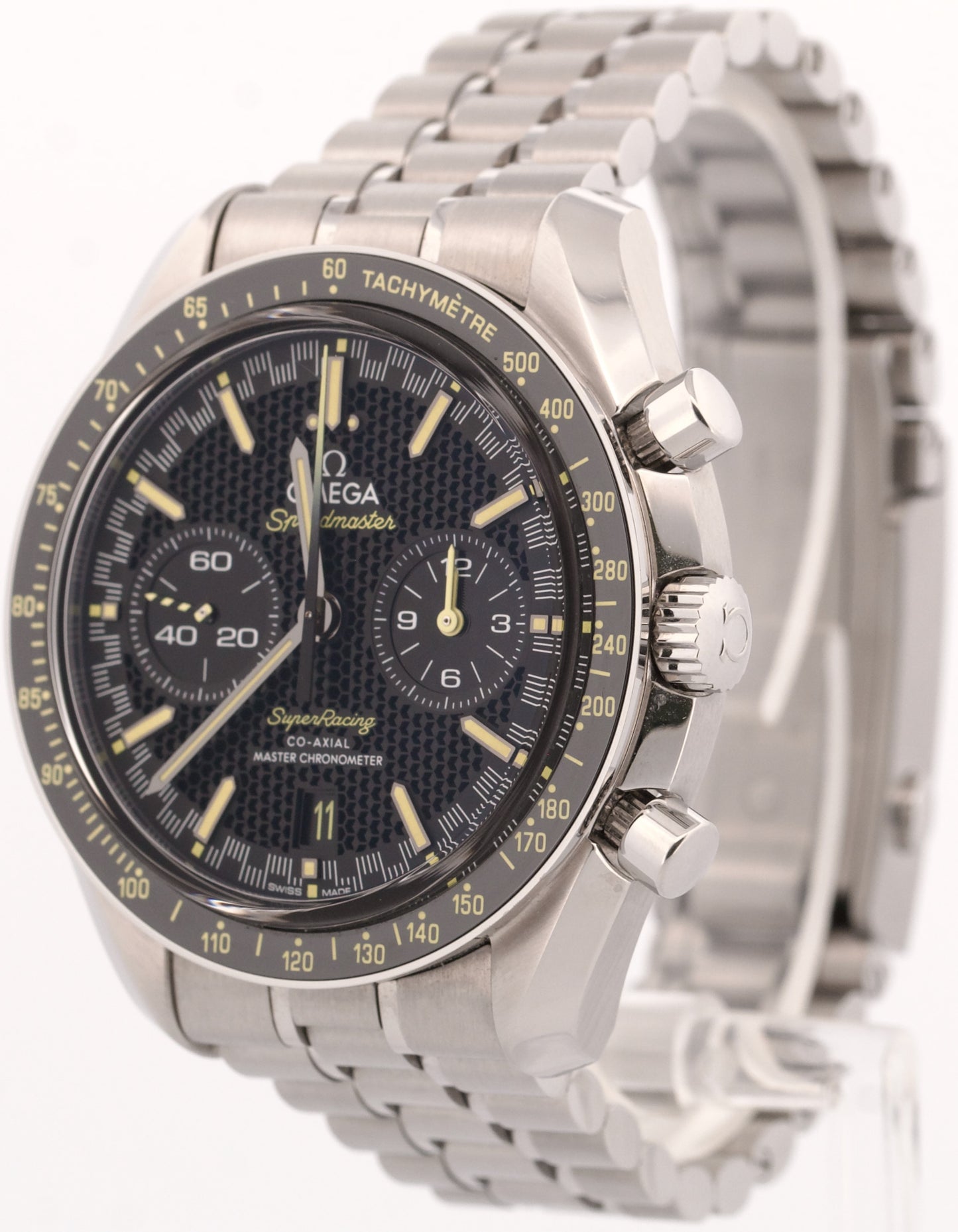 2025 PAPERS Omega Speedmaster SUPER RACING Steel 44.25mm 329.30.44.51.01.003 BOX