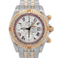 PAPERS Breitling Chronomat Evolution 43mm Two-Tone Rose Gold Watch C13356 BOX