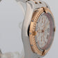 PAPERS Breitling Chronomat Evolution 43mm Two-Tone Rose Gold Watch C13356 BOX