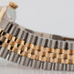 Rolex DateJust 36mm Champagne 18K Yellow Gold Steel JUBILEE Two-Tone Watch 16013
