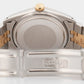Rolex DateJust 36mm Champagne 18K Yellow Gold Steel JUBILEE Two-Tone Watch 16013
