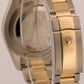 PAPERS Rolex Datejust II CHAMPAGNE MOTIF 18K Gold Steel OYSTER 41mm 116333 BOX