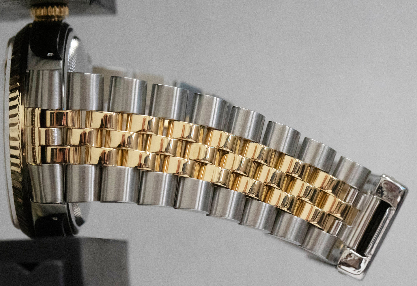 Rolex DateJust 36mm Champagne 18K Yellow Gold Steel JUBILEE Two-Tone Watch 16013