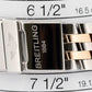 PAPERS Breitling Chronomat Evolution 43mm Two-Tone Rose Gold Watch C13356 BOX