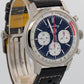 2024 Breitling Top Time AB0176 Black Steel Leather Chronograph 41mm Box Papers