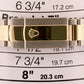 PAPERS Rolex Datejust II CHAMPAGNE MOTIF 18K Gold Steel OYSTER 41mm 116333 BOX