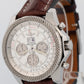 Breitling For Bentley Motors Chronograph White Stainless Steel A44364 49mm Watch