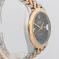 PAPERS Rolex DateJust 41mm WIMBLEDON Two-Tone 18K Gold JUBILEE Fluted 126333 BOX