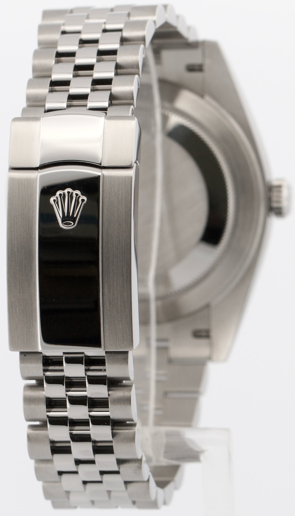 Rolex Datejust 41 126334 Black Diamond 18K Gold Steel Jubilee 41mm Watch Box