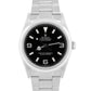 Rolex Explorer I Black 36mm 3-6-9 REHAUT Stainless Steel Automatic Watch 114270
