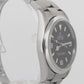 Rolex Explorer I Black 36mm 3-6-9 REHAUT Stainless Steel Automatic Watch 114270