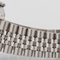 Rolex DateJust 36mm White Roman DIAMOND Stainless Steel JUBILEE Watch 16014 BOX