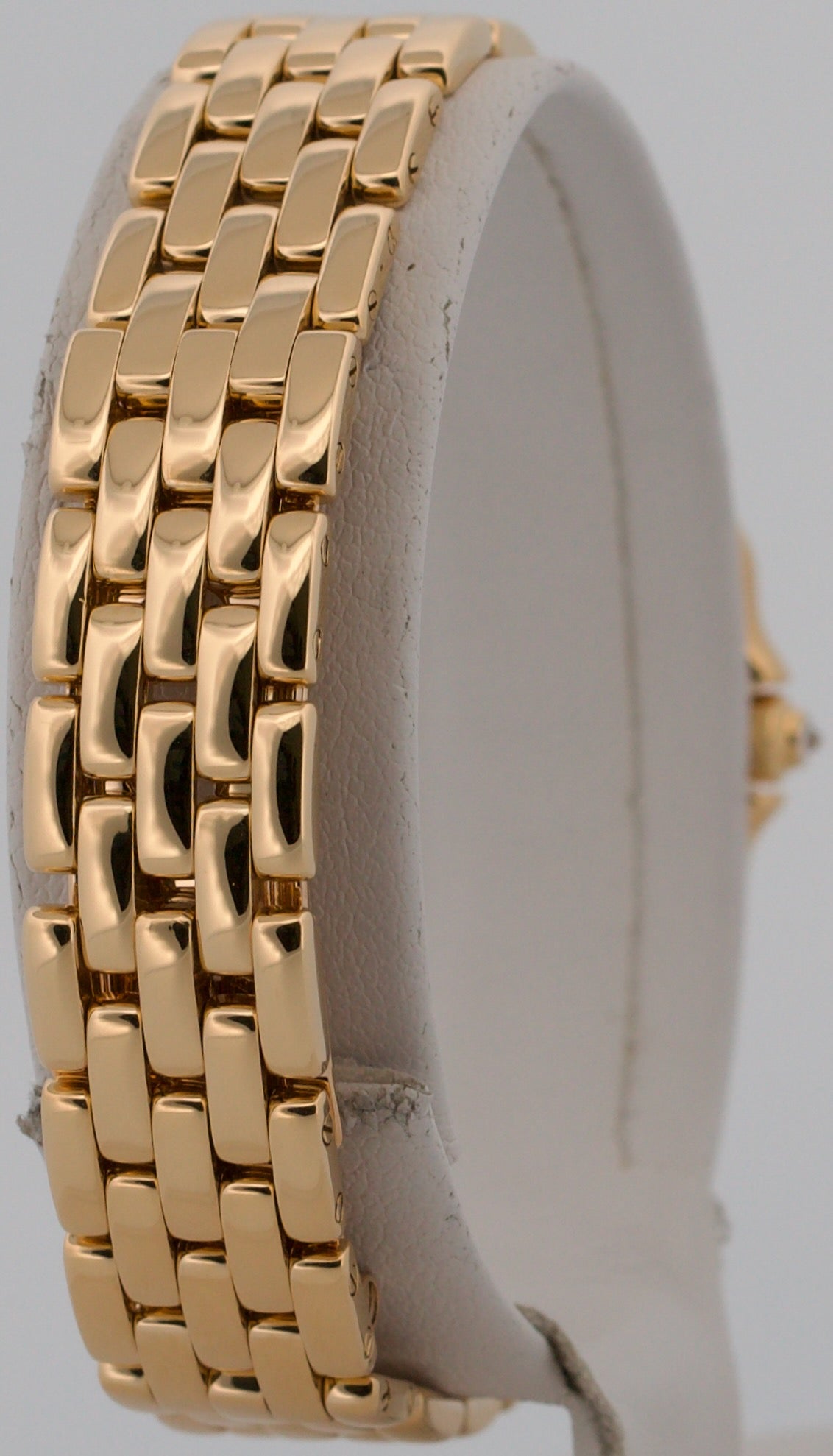 Ladies Cartier Panthere 86691 Small Factory MOP Sunset Diamond 18K Quartz 22mm