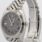 2025 Rolex DateJust 126334 41mm Wimbledon Roman Steel Jubilee 18K Box Papers