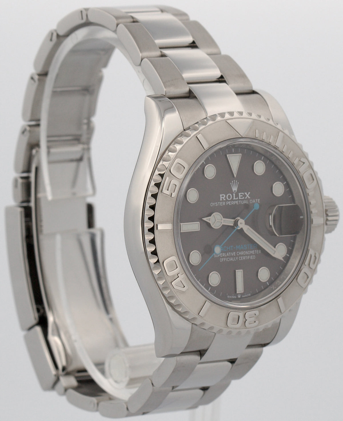 2020 Rolex Yacht-Master 126622 Rhodium Stainless Steel Platinum 40mm Box Papers