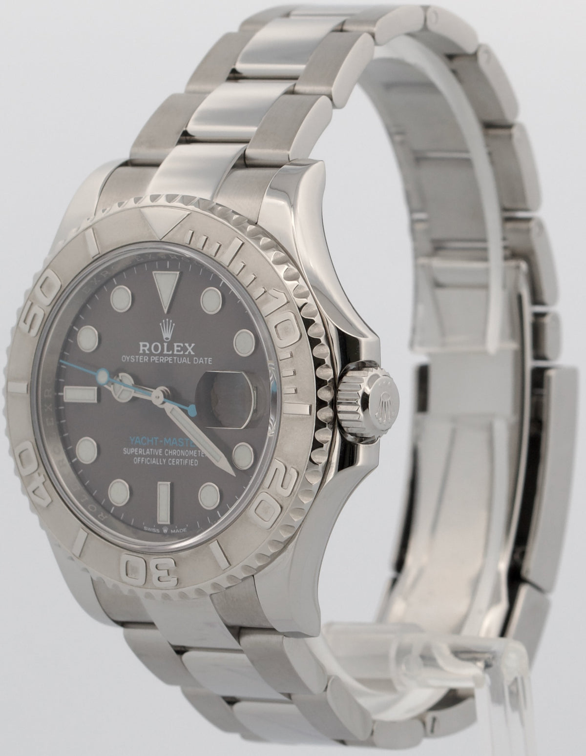 2020 Rolex Yacht-Master 126622 Rhodium Stainless Steel Platinum 40mm Box Papers
