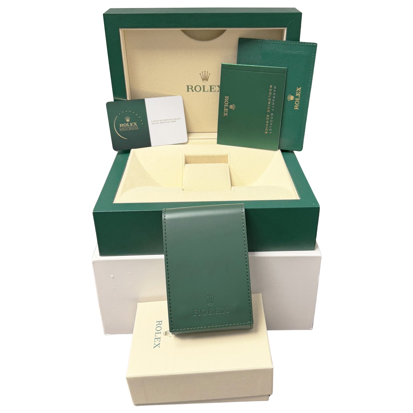 RSC Rolex Sea-Dweller Two-Tone 18k Gold Steel Black 43mm 126603 Watch BOX