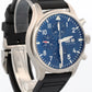 IWC Pilot Le Petit Prince IW377714 Blue 43mm Steel Rubber Chronograph Watch
