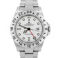 PAPERS Rolex Explorer II 40mm Polar White REHAUT Steel GMT 3186 Watch 16570 BOX