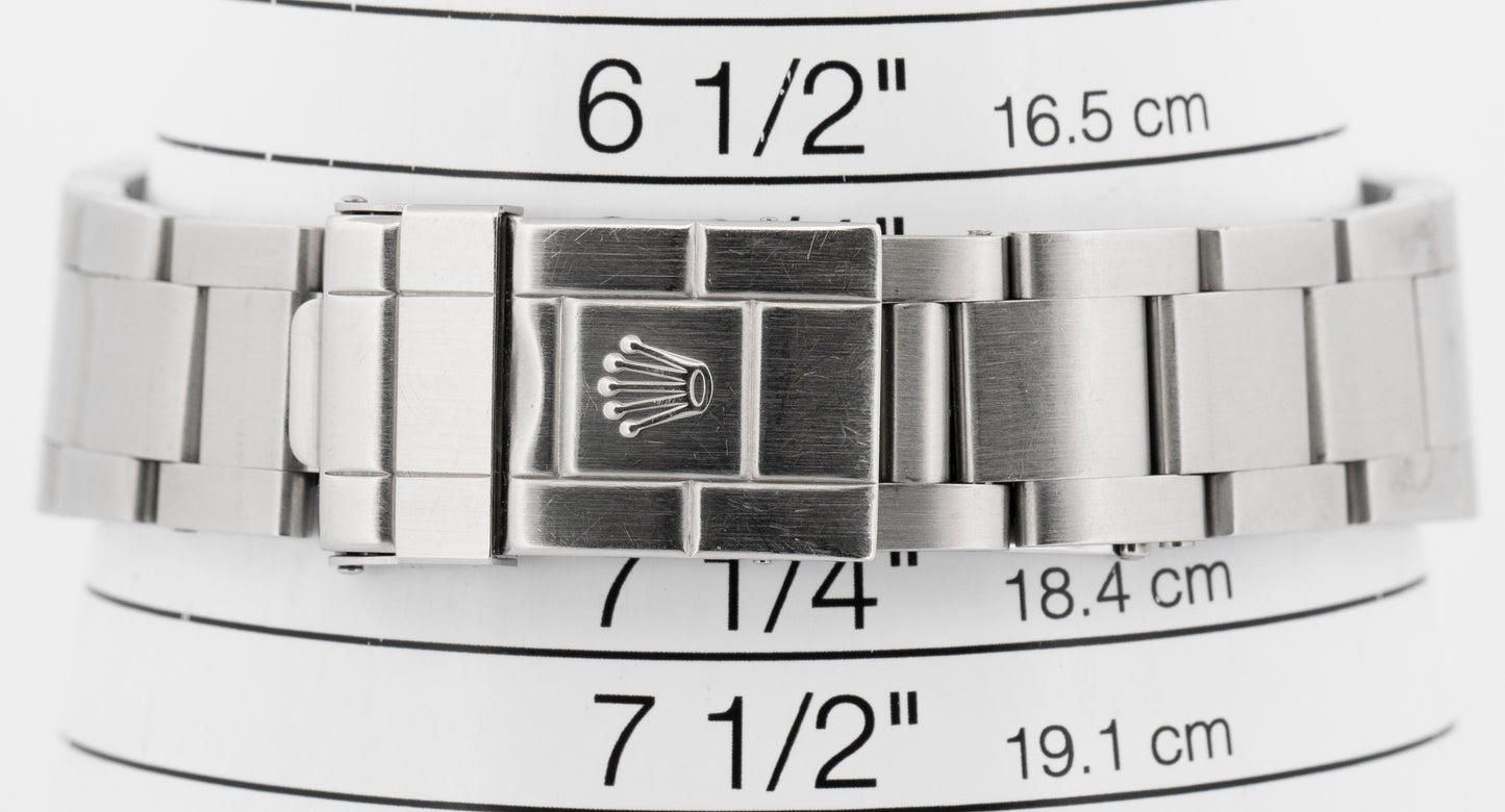 PAPERS Rolex Explorer II 40mm Polar White REHAUT Steel GMT 3186 Watch 16570 BOX