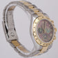 Rolex Daytona Cosmograph 40mm DARK MOTHER OF PEARL 18K Gold Steel REHAUT 116523