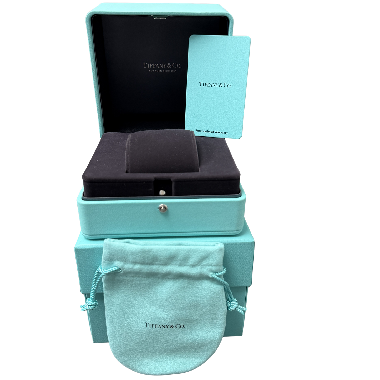 2024 PAPERS Tiffany & Co CT60 3-Hand Automatic Tiffany Blue Arabic 40mm BOX