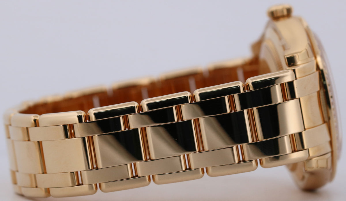 New Stickered Rolex Day-Date Pearlmaster 18948 Meteorite Diamond NOS Box Papers