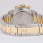 Rolex Daytona Cosmograph 40mm DARK MOTHER OF PEARL 18K Gold Steel REHAUT 116523