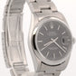 2005 Rolex DateJust 36mm BLACK Smooth Stainless Steel OYSTER Automatic 16200