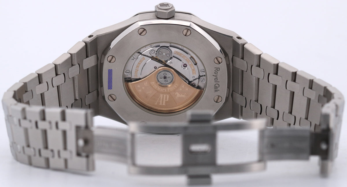 Audemars Piguet Royal Oak 15400ST.OO.1220ST.01 Black 41mm Stainless Steel Watch