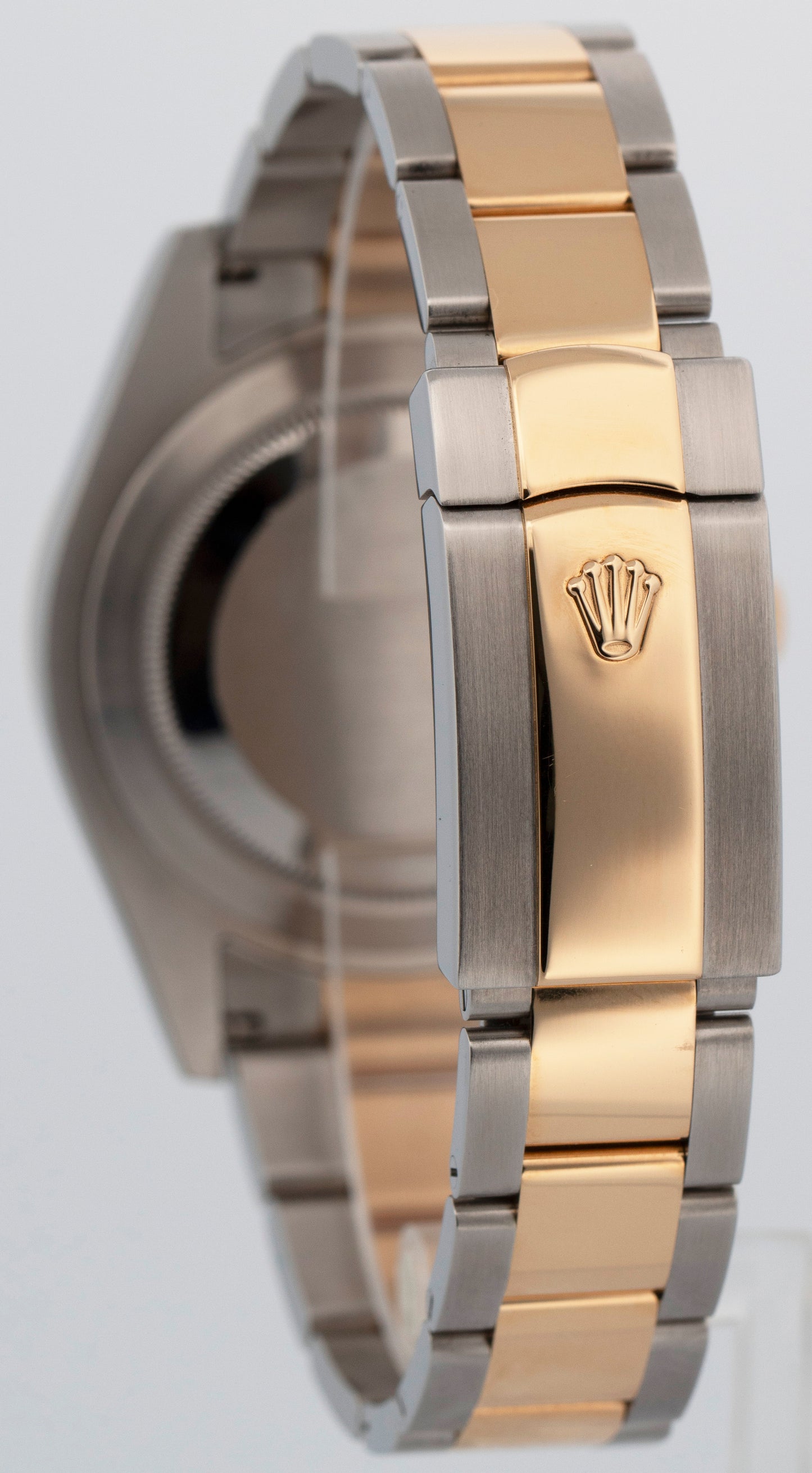 PAPERS Rolex Datejust II IVORY Two-Tone 18K Yellow Gold Steel 41mm 116333 BOX