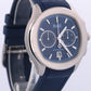 2021 Piaget Polo S Chrono P11269 Steel Blue Guilloche Rubber 42mm Box Papers