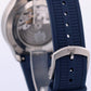 2021 Piaget Polo S Chrono P11269 Steel Blue Guilloche Rubber 42mm Box Papers